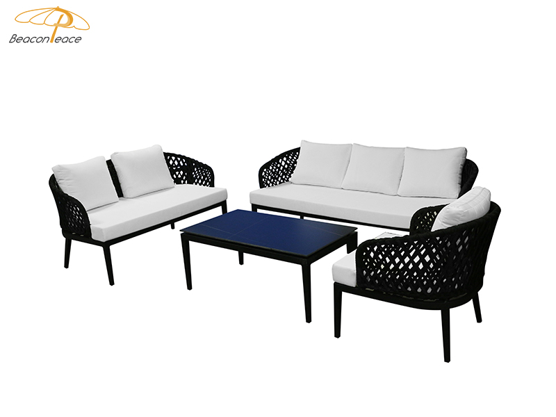 Garden Rattan Sofa