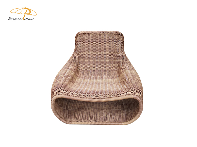 Rattan single sofa